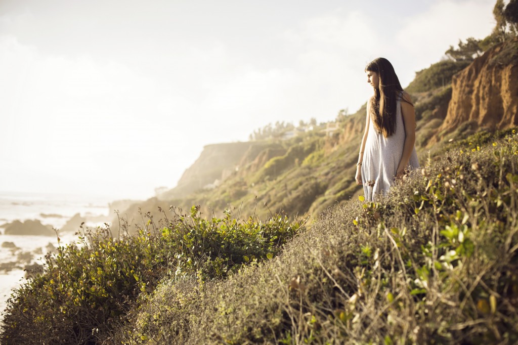 Bat Mitzvah Photo Session - Jasmine and the cliffs of El Matador