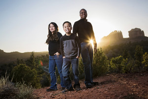 The Jones' Family in Sedona, AZ
